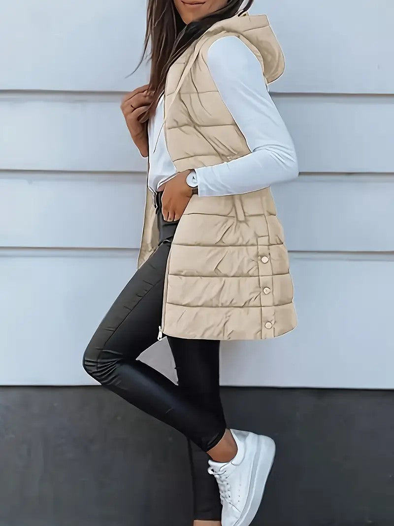 Zara™ | Casual Sleeveless Long Vest