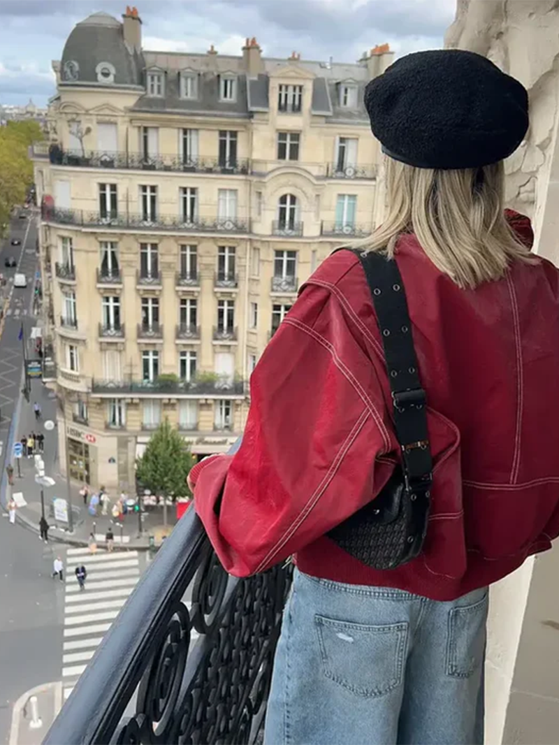 Orla™-Oversized Contrast Jacket